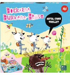 Bukkene Bruse Finn Trollet Brettspill Norsk utgave