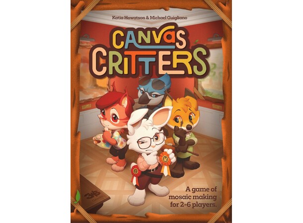 Canvas Critters Brettspill 