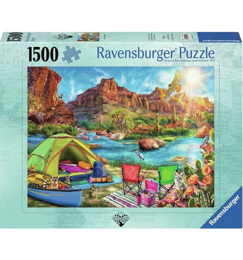 Canyon Camping 1500 biter Puslespill Ravensburger Puzzle
