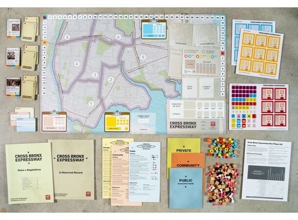Cross Bronx Expressway Brädspel 