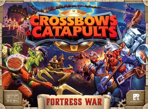 Crossbows & Catapults Brettspill Fortress War 