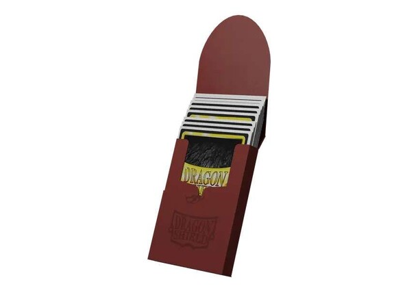 Cube Shell - Blood Red - 8 stk Dragon Shield 