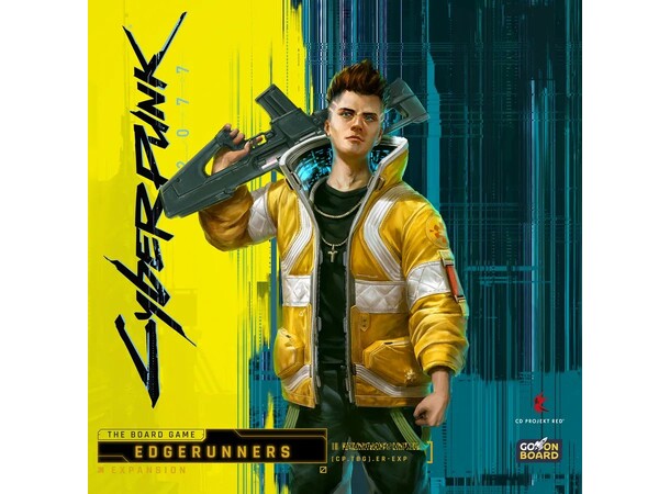 Cyberpunk 2077 Edgerunners Expansion Utvidelse til Cyberpunk 2077 Board Game 
