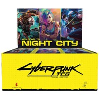 Cyberpunk TCG Night City Display Welcome to Night City