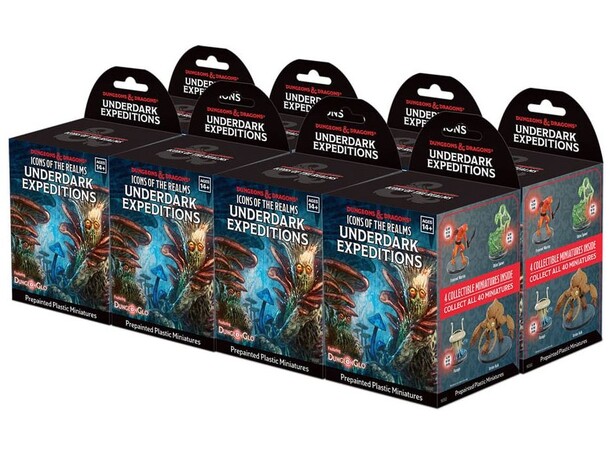 D&D Figur Icons Underdark Exped. Brick Dungeons & Dragons - Icons of the Realms 