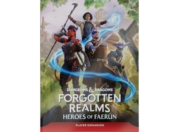 D&D Forgotten Realms Player Expansion Heroes of Faerun - Dungeons & Dragons 