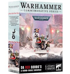 Da Red Gobbos A Bomb Inable Snowman Warhammer 40K Commemorative Series