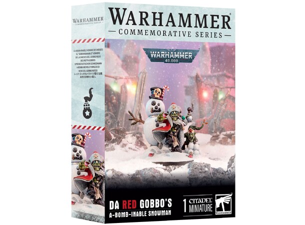 Da Red Gobbos A Bomb Inable Snowman Warhammer 40K Commemorative Series 