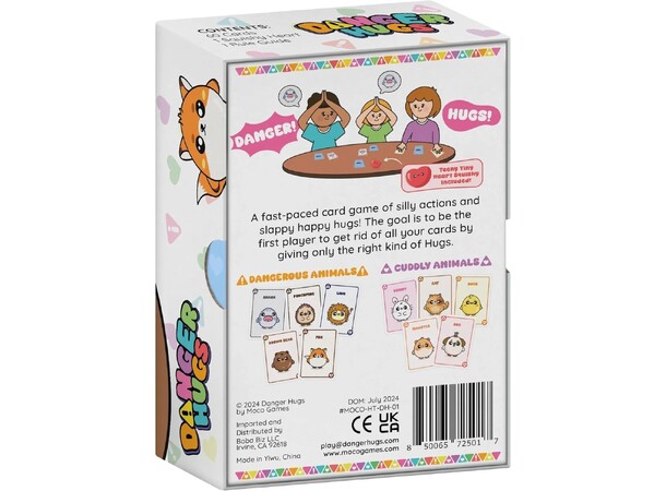 Danger Hugs Kortspel 