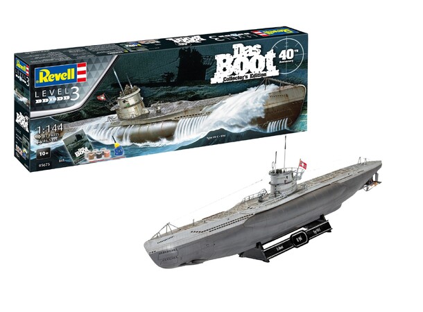 Das Boot Collectors Edition 40th Anniv. Revell 1:144 Byggesett 