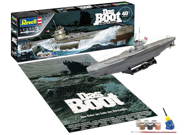 Das Boot Collectors Edition 40th Anniv. Revell 1:144 Byggesett