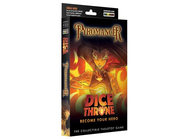 Dice Throne Pyromancer Hero Pack Utvidelse til Dice Throne 