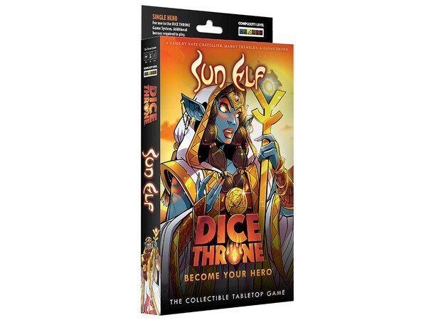 Dice Throne Sun Elf Hero Pack Utvidelse til Dice Throne 
