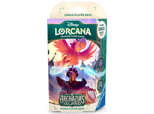 Disney Lorcana Archazias Island Start #1 Starter Deck - Amethyst & Steel 