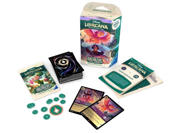 Disney Lorcana Archazias Island Start #1 Starter Deck - Amethyst & Steel 