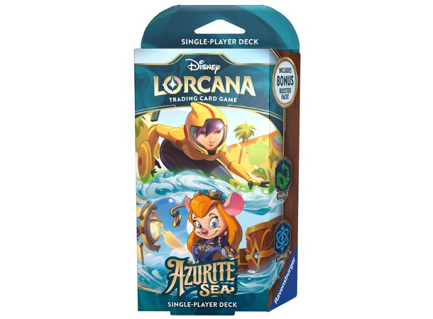 Disney Lorcana Azurite Sea Starter B Starter Deck - Emerald & Sapphire