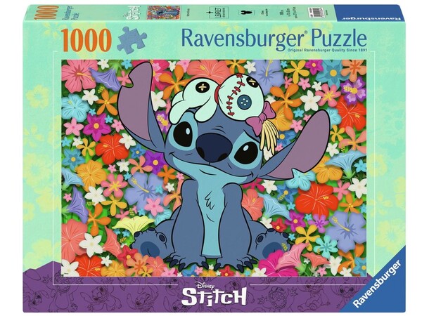 Disney Stitch 1000 biter Puslespill Ravensburger Puzzle 