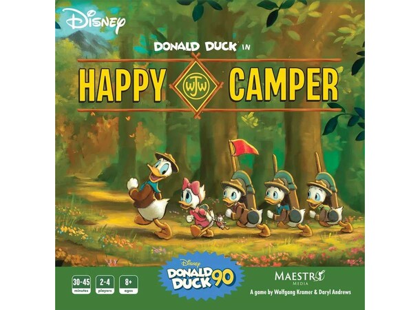 Donald Duck in Happy Camper Brädspel 