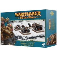 Dwarfen Mountain Holds Dwarf Cannon Organ Gun - Warhammer The Old World