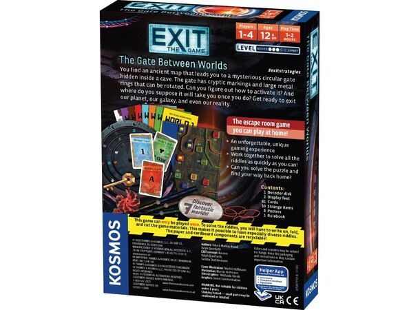EXIT The Gate Between Worlds Brettspill 