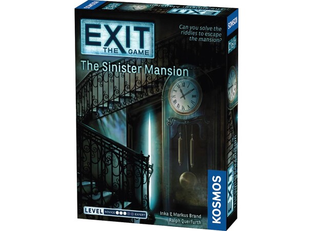 EXIT The Sinister Mansion Brettspill 