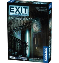 EXIT The Sinister Mansion Brettspill