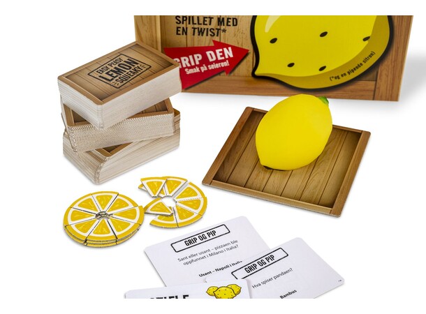 Easy Peasy Lemon Squeaky Partyspill Norsk utgave 