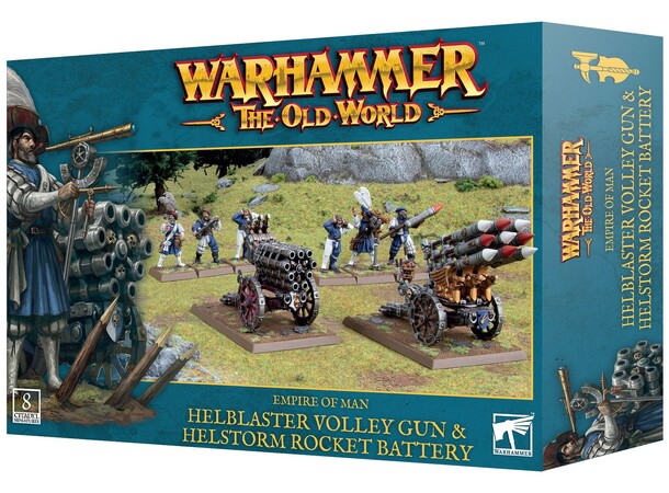 Empire of Man Helblaster Volley Gun Helstorm Rocket Battery 