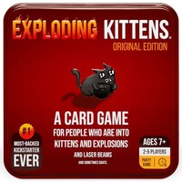 Exploding Kittens Tin Kortspill 10 Year Anniversary