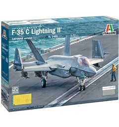 F-35 C Lightning II CATOBAR Version Italeri 1:72 Byggesett
