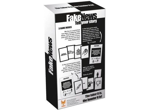 Fake News Partyspill 