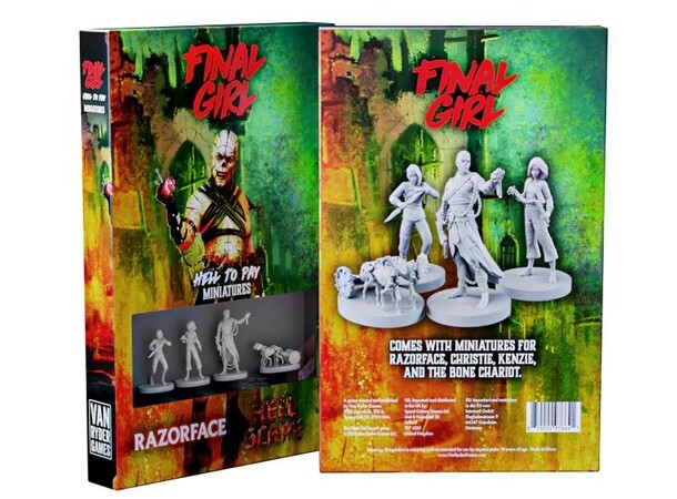 Final Girl Hell to Pay Miniatures Utvidelse til Final Girl 