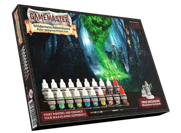 Gamemaster Wilderness Paint Set Wilderness Adventures