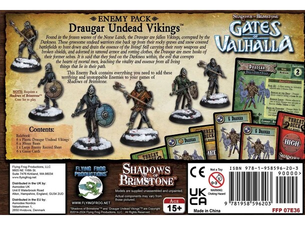 Gates of Valhalla Draugar Undead Vikings Shadows of Brimstone 