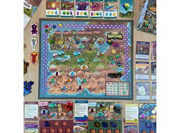 Gems of Iridescia Brettspill Standard Edition 