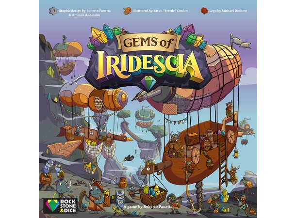 Gems of Iridescia Brettspill Standard Edition 