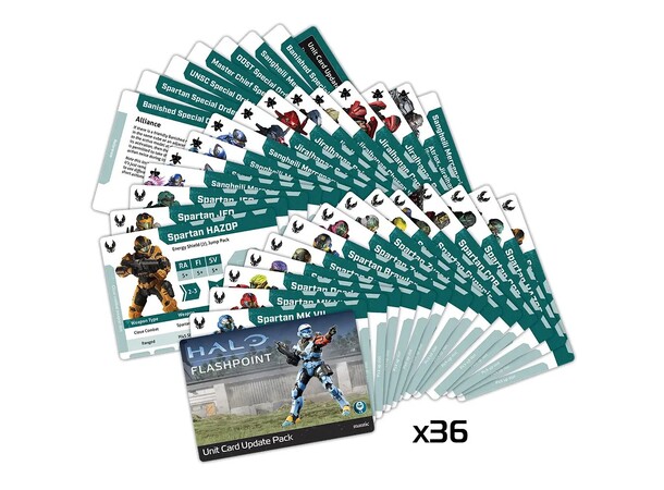 Halo Unit Card Update Pack Halo Flashpoint 