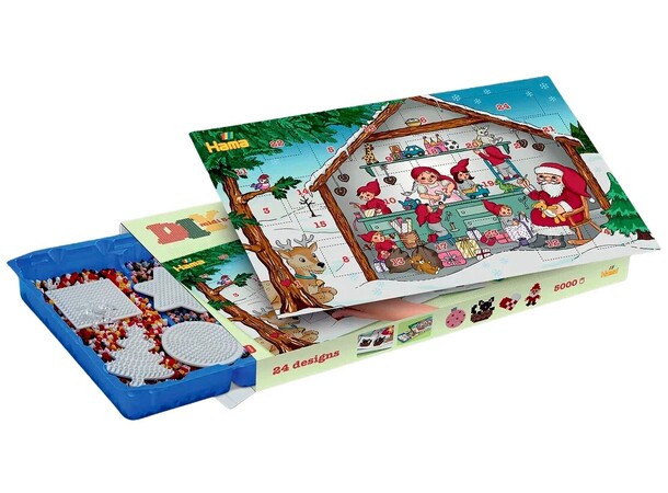 Hama Perler Julekalender 2025 Adventskalender 