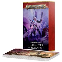 Hedonites of Slaanesh Warscroll Cards Warhammer Age of Sigmar