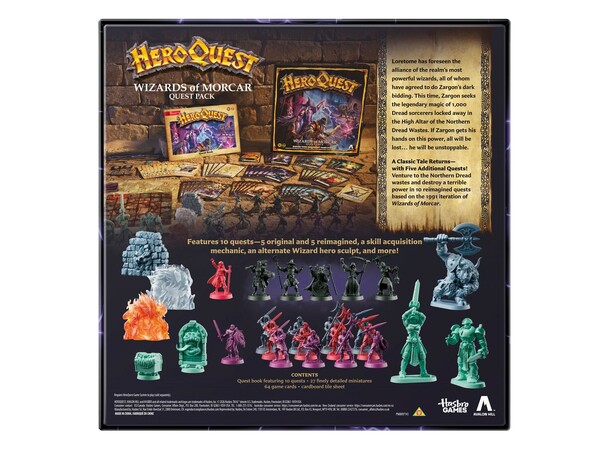 HeroQuest Wizards of Morcar Expansion Utvidelse til HeroQuest 