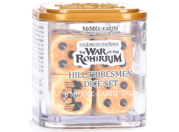 Hill Tribesmen Dice Set Middle-earth Strategy Battle Game 