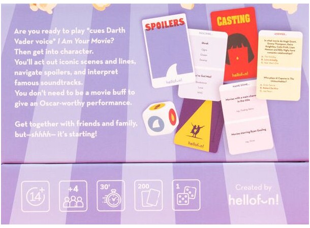 I Am Your Movie Partyspel 