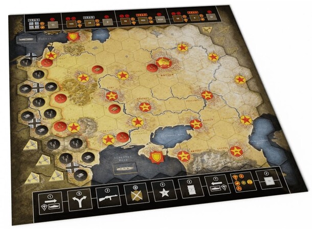 Iron Blood Snow and Mud Brettspill 