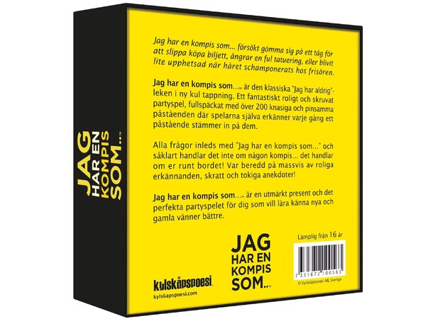 Jag har en kompis som Partyspel Svensk utgåva 