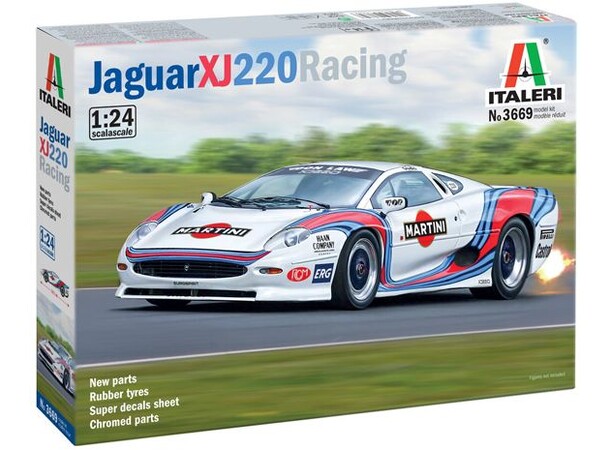 Jaguar XJ 120 Racing Italeri 1:24 Byggesett 