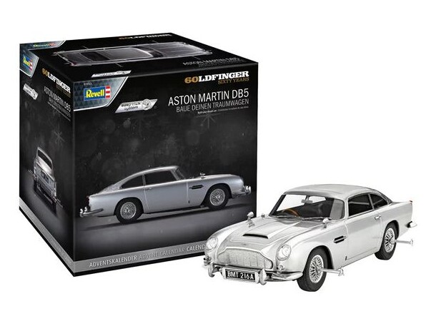 James Bond Aston Martin DB5 Julekalender Revell Advent Calendar 