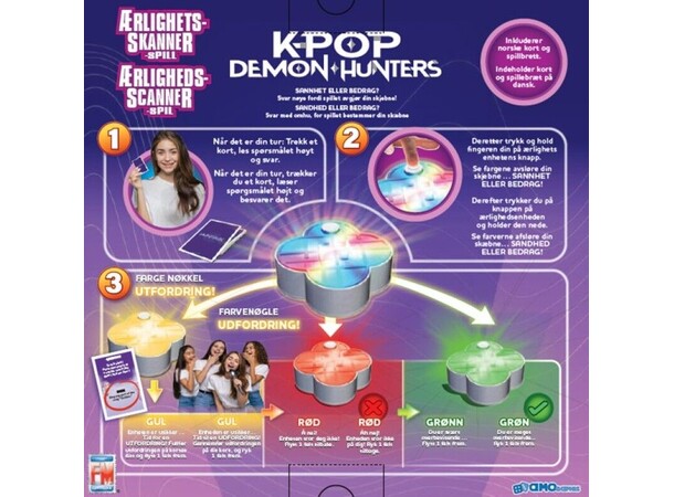 K-POP Demon Hunters - NORSK/DANSK 