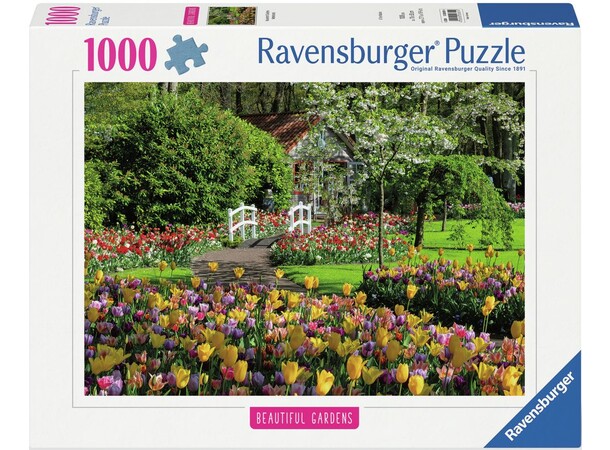 Keukenhof Gardens 1000 biter Puslespill Ravensburger Puzzle 