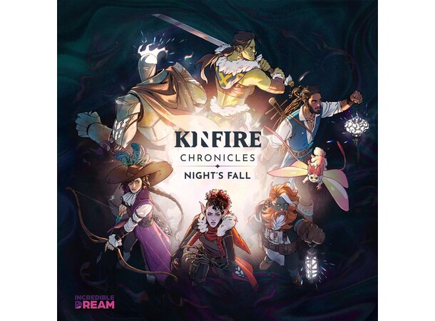 Kinfire Chronicles Nights Fall Brädspel 