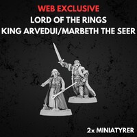 King Arvedui & Malbeth the Seer Middle-earth Strategy Battle Game